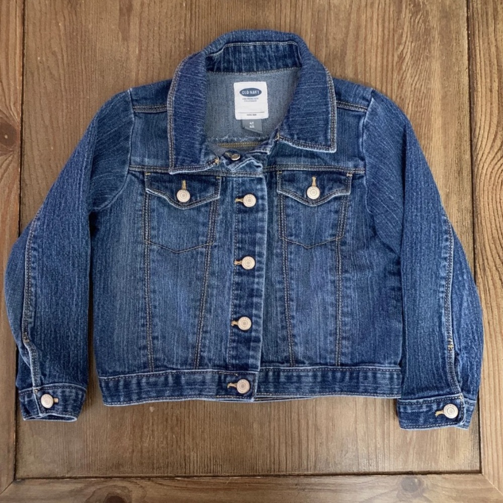 Kids Unisex Old Navy Jean Jacket Sz 4T